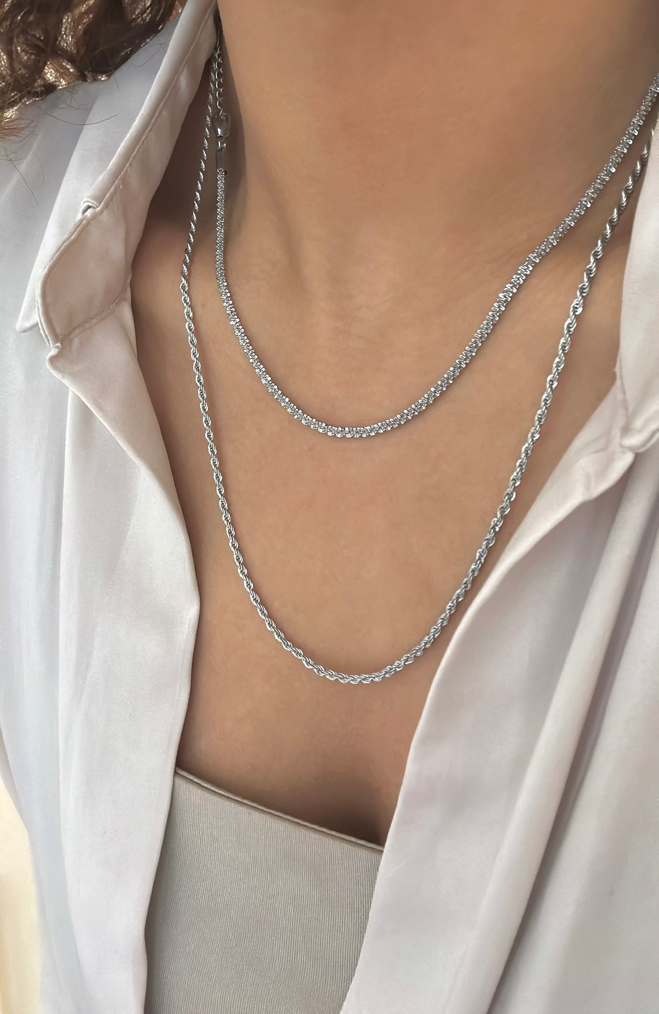 Collana base cristallizzata