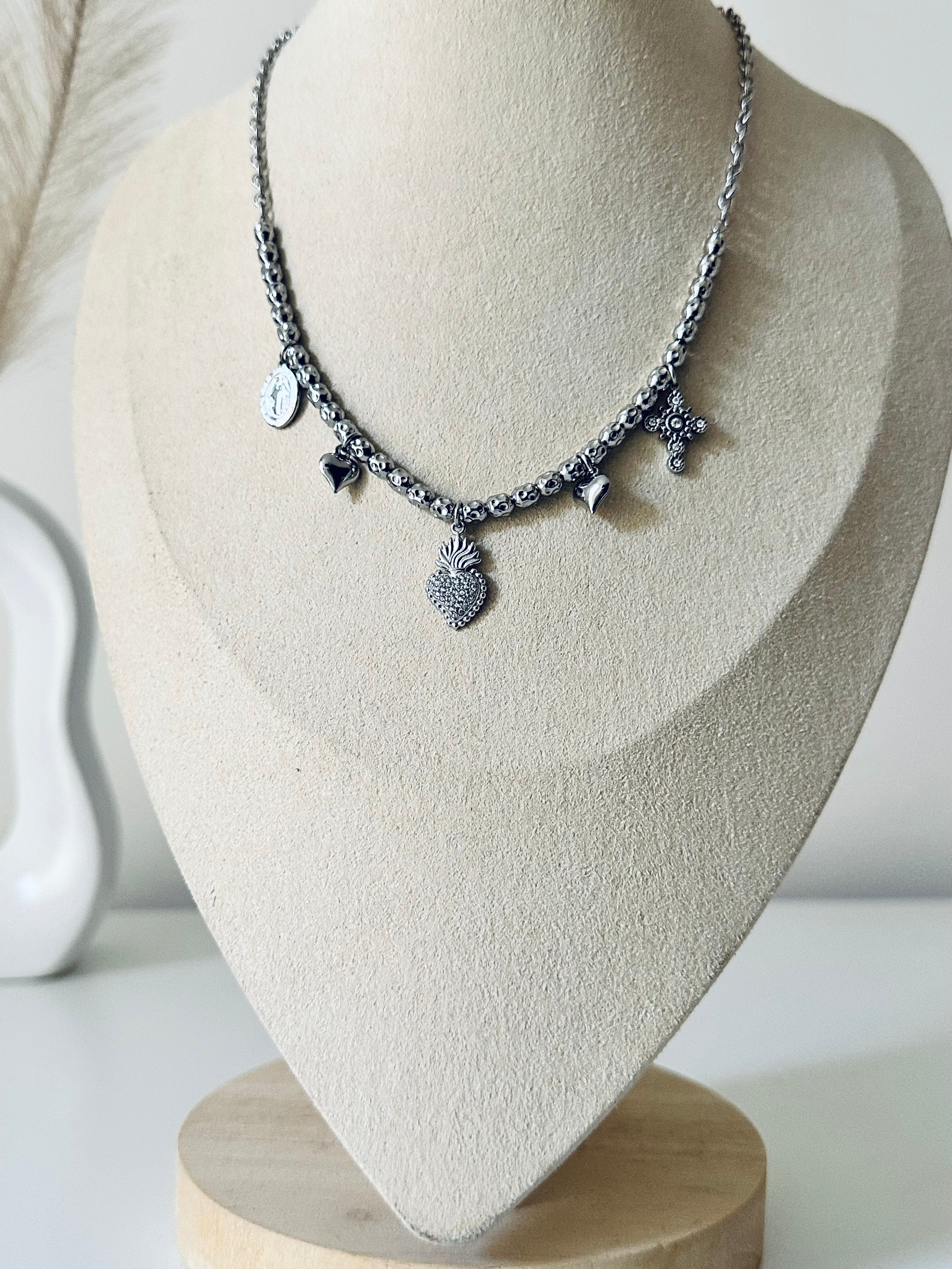 Collana sacro cuore