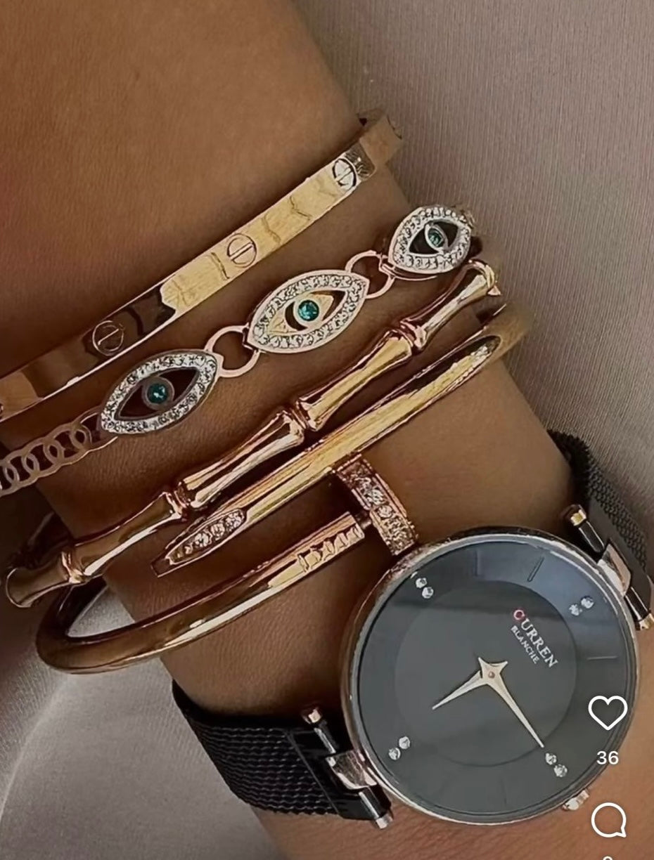Combo crina bracciali