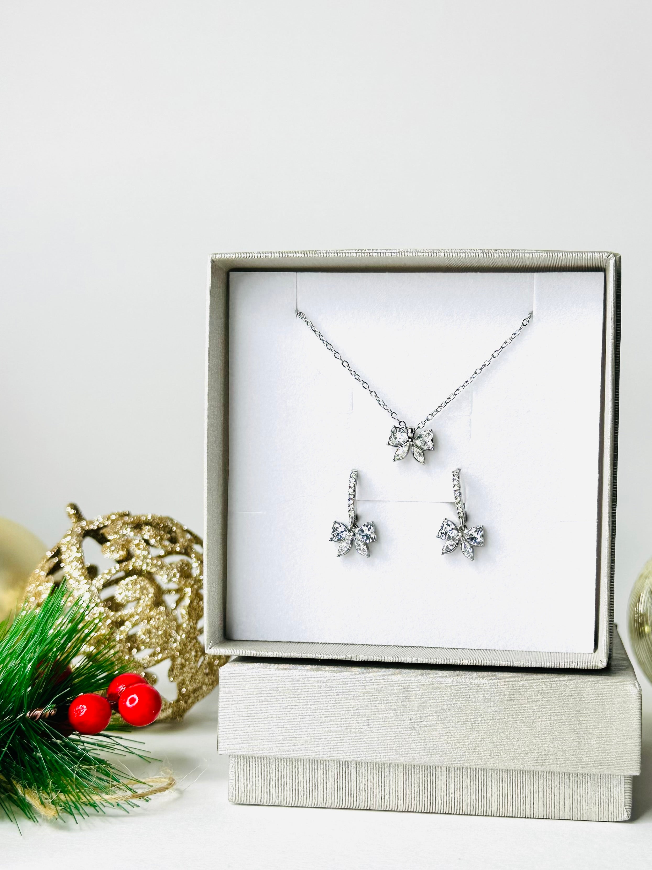 Box natalizia, fiocco