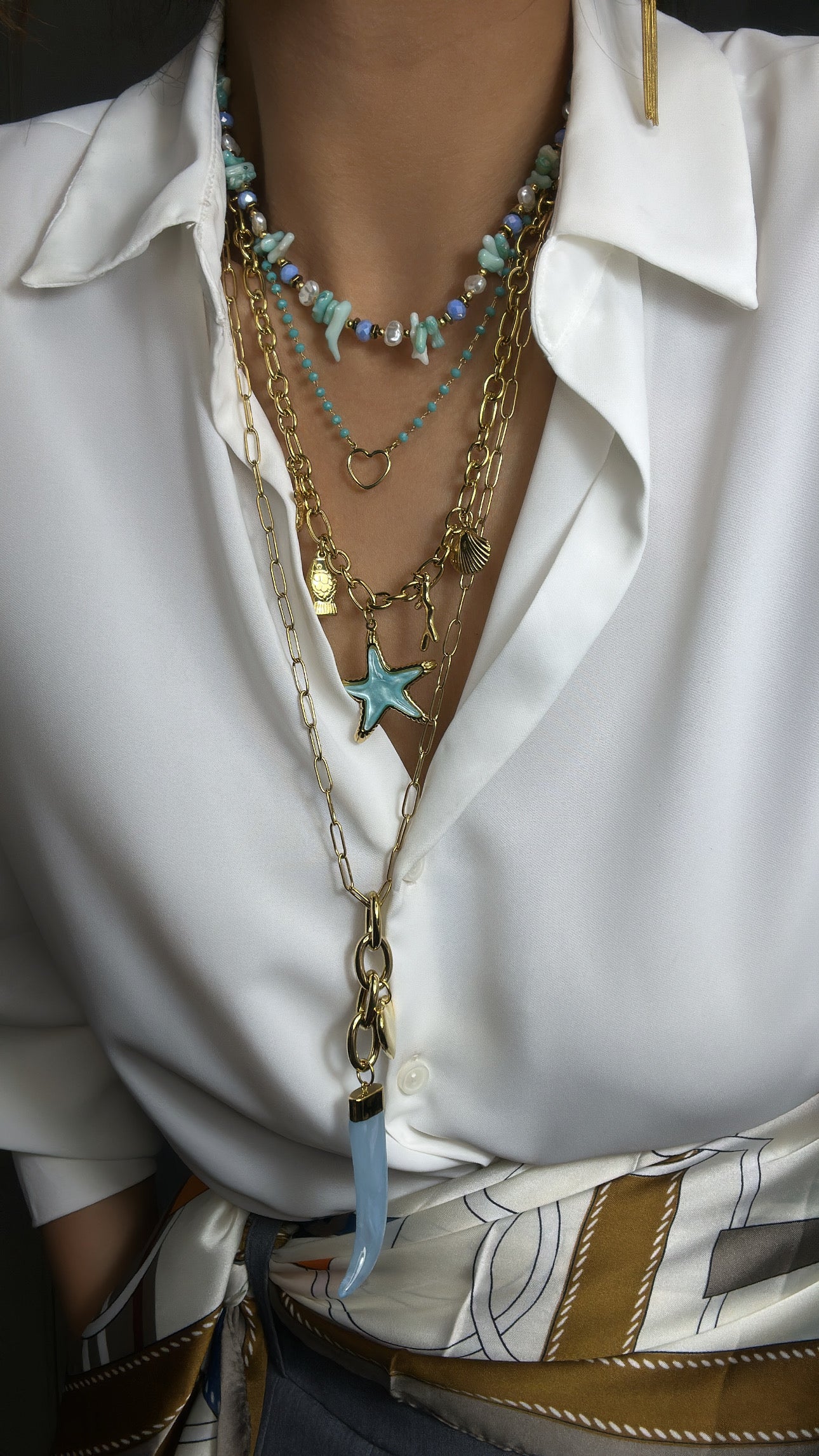 Set collane turchesi