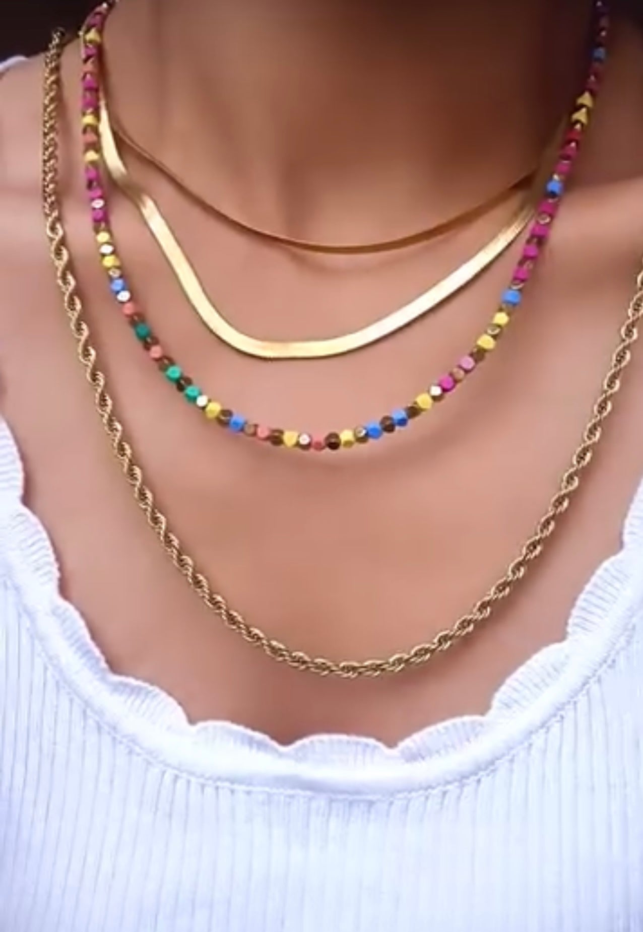 Collana pepite