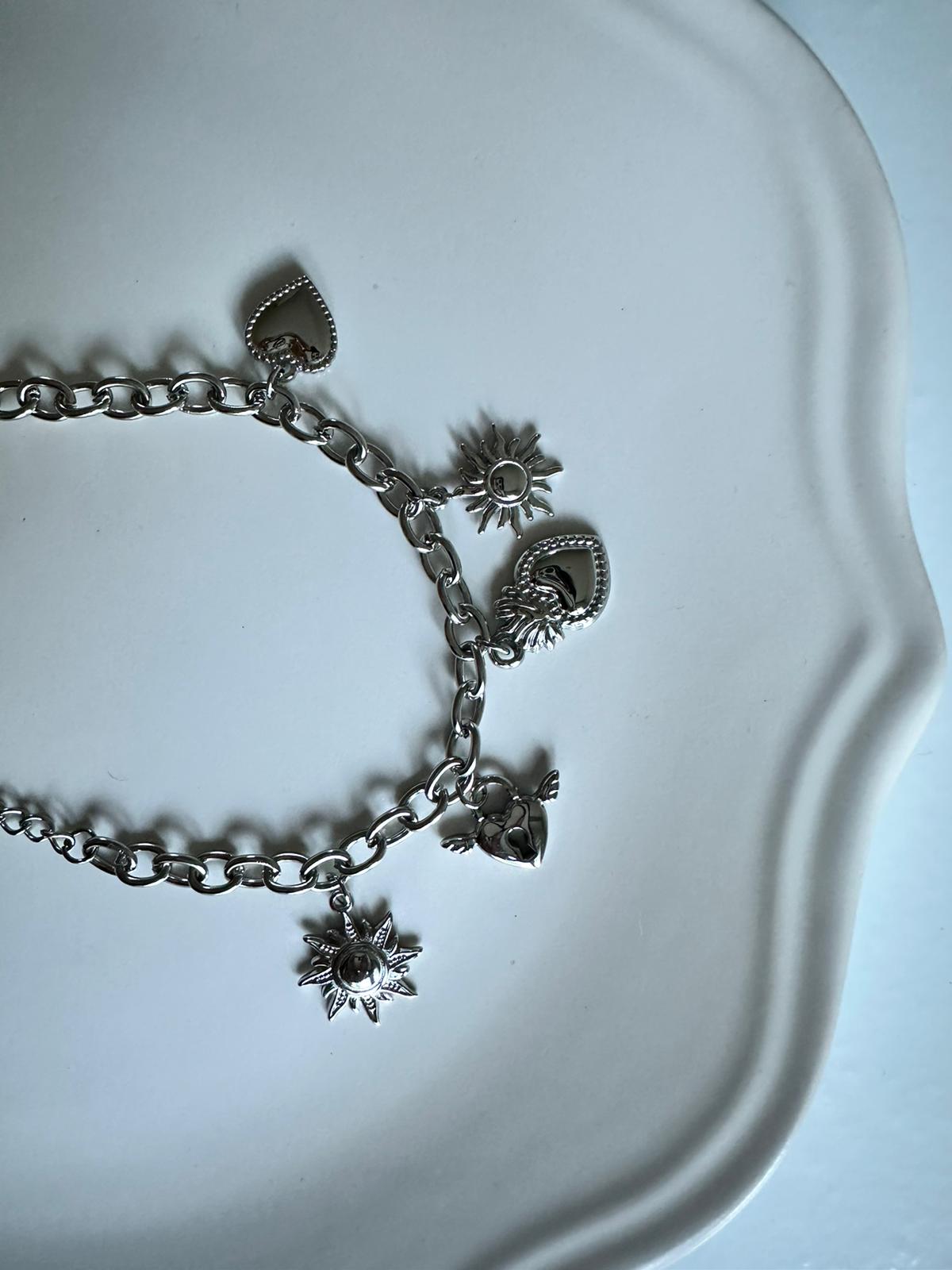 braccialetto multi charms