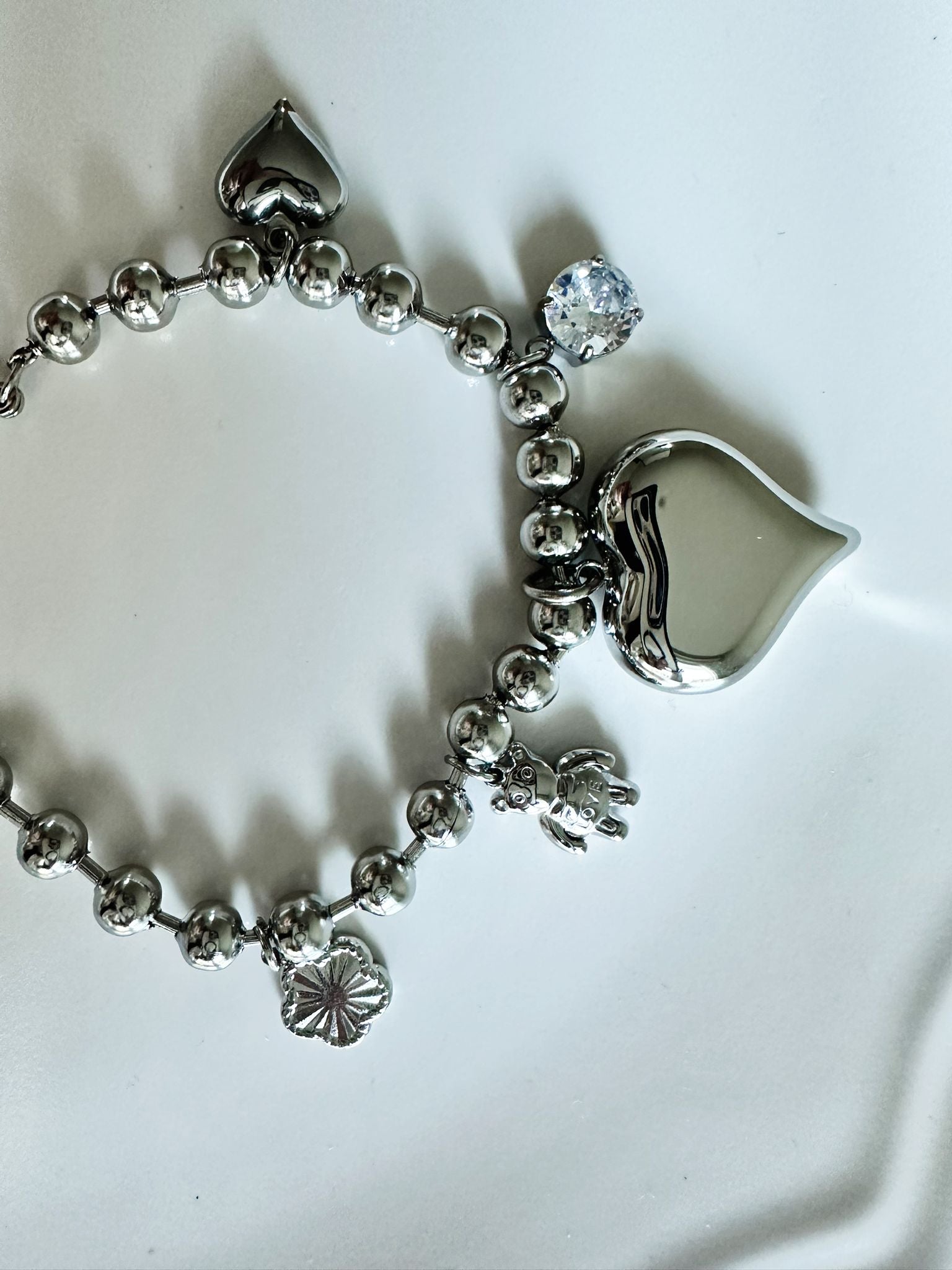 braccialetto sonaglio multi charms
